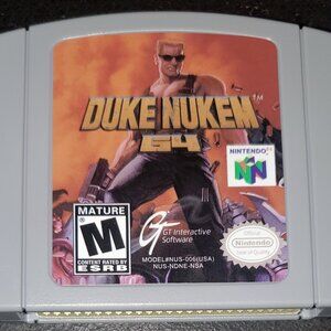 Duke Nukem 64 Video Game Nintendo 64 N64